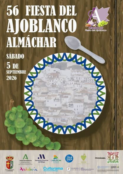 56ª Fiesta del Ajoblanco en Almáchar