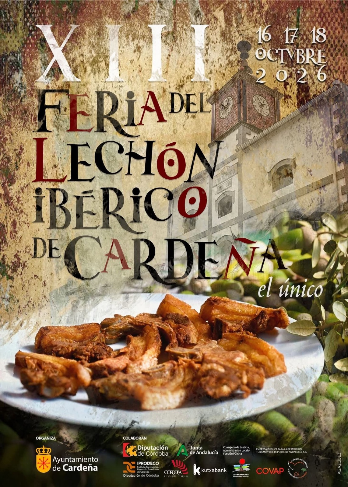Feria del lechon iberico de Cardeña