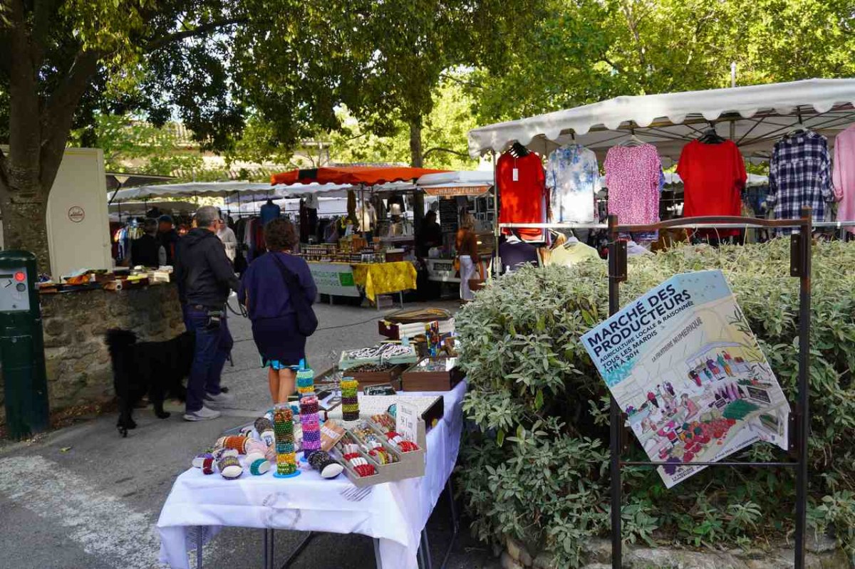 Lourmarin y su mercado